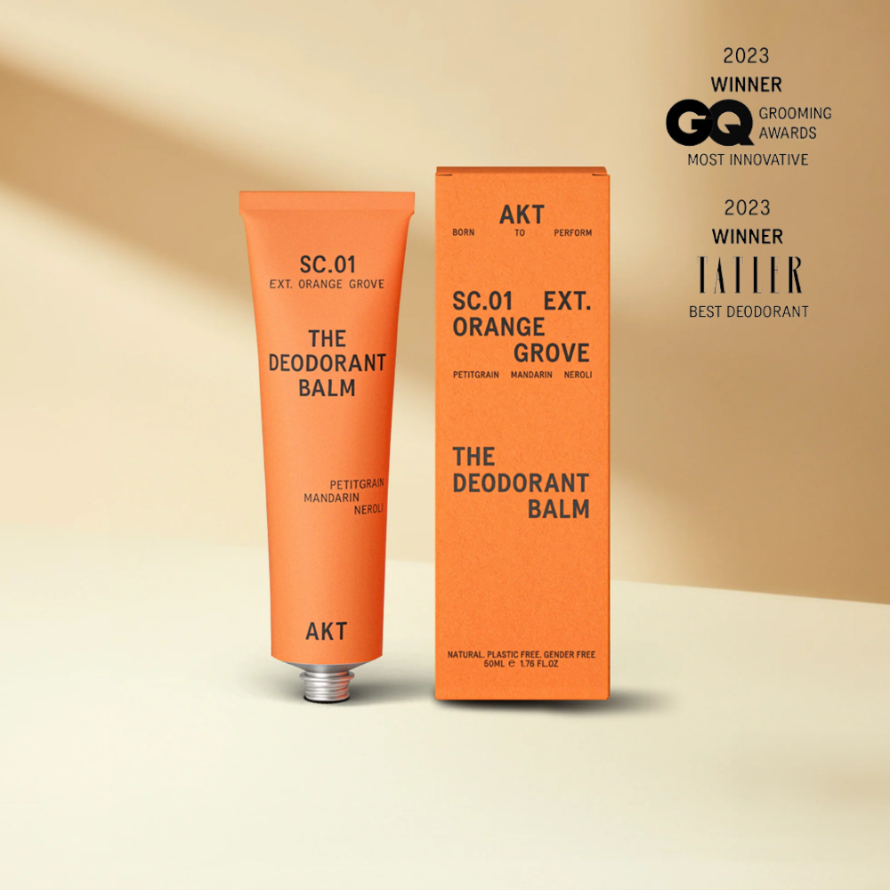 AKT Deodorant Balm SC.01 Orange Grove - Aluminium-Free & Vegan - Lifestory