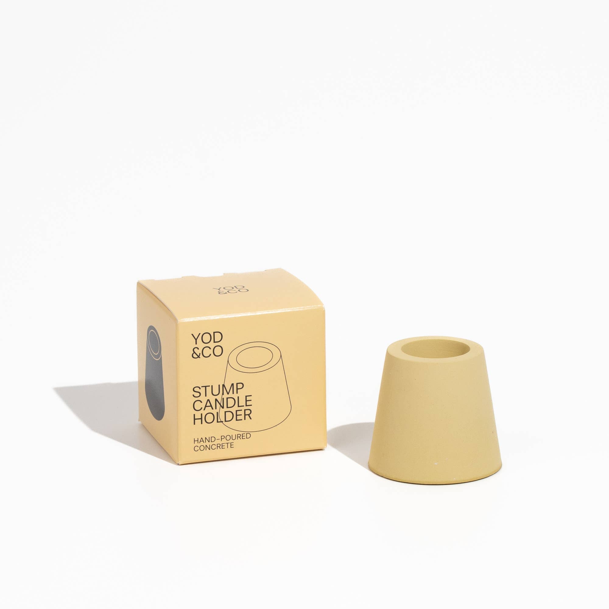 YOD&CO Stump Concrete Candle Holder - Lifestory