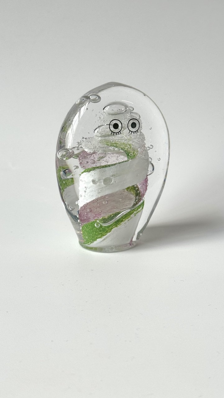 Crystal Blob | Lincy | handblown by Studio Arhoj