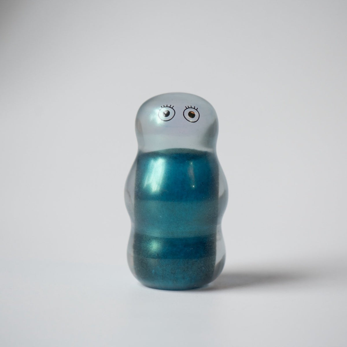 Studio Arhoj Crystal Blob | Cloudy Blue | handblown glass figurine