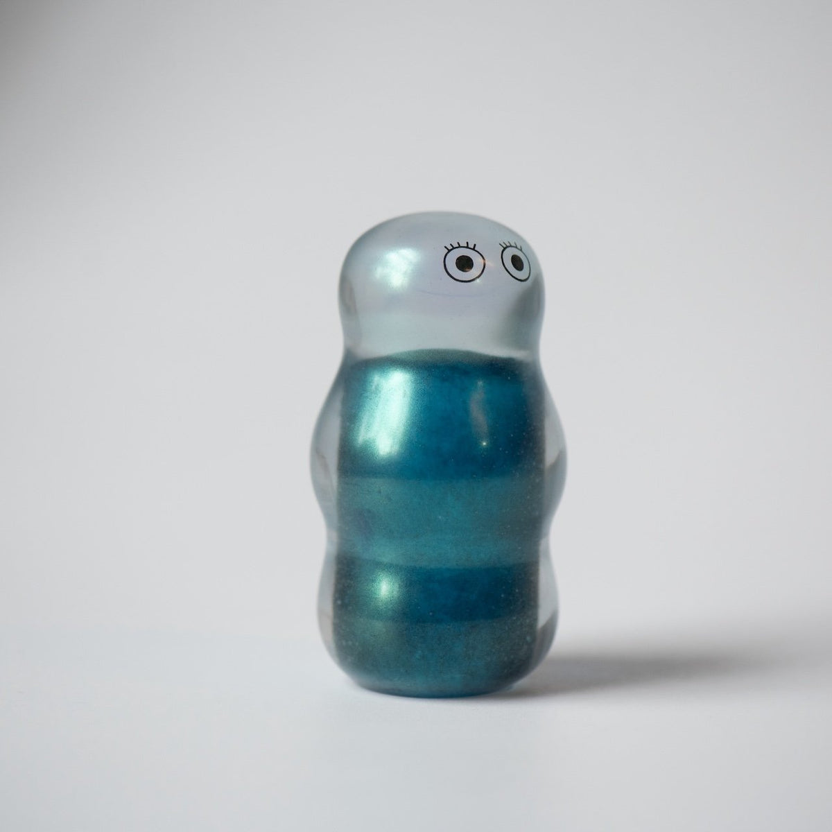 Studio Arhoj Crystal Blob | Cloudy Blue | handblown glass figurine
