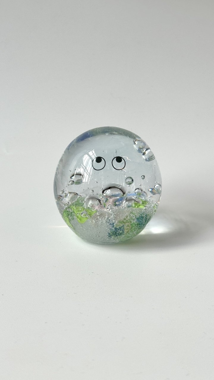 Crystal Blob | Laylah | handblown by Studio Arhoj