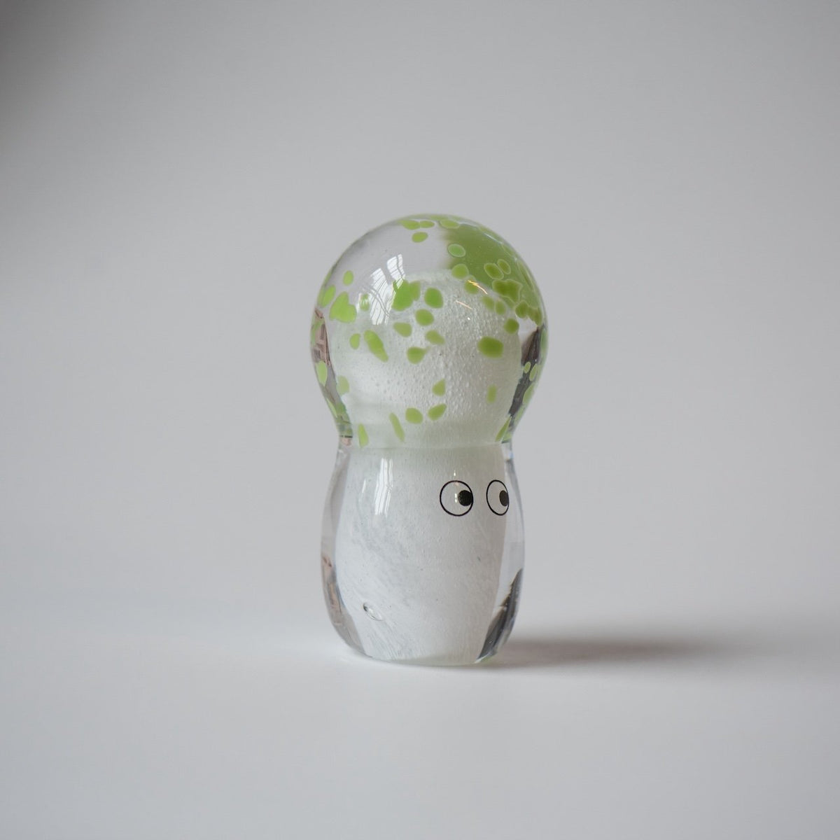 Studio Arhoj Crystal Blob | Lenny | Shroom in Green and White