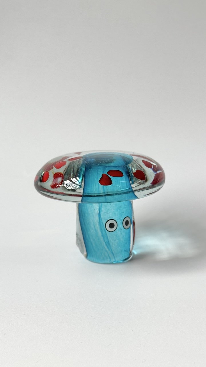 Crystal Blob | Remi | Shroom | handblown by Studio Arhoj