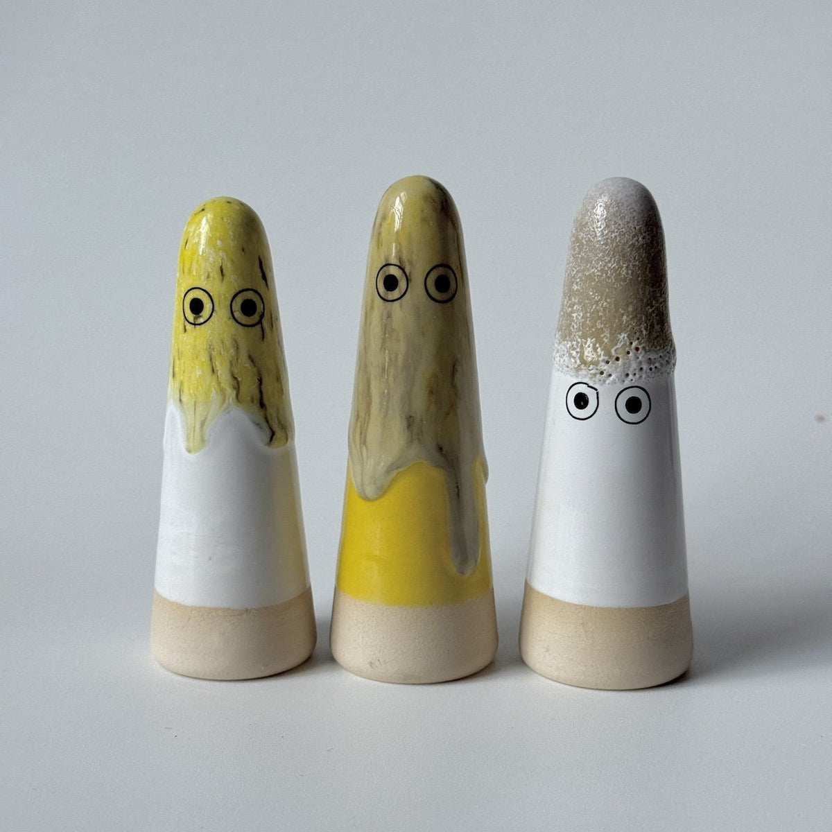 Studio Arhoj Ghost | Crackle | Beige And White Glaze
