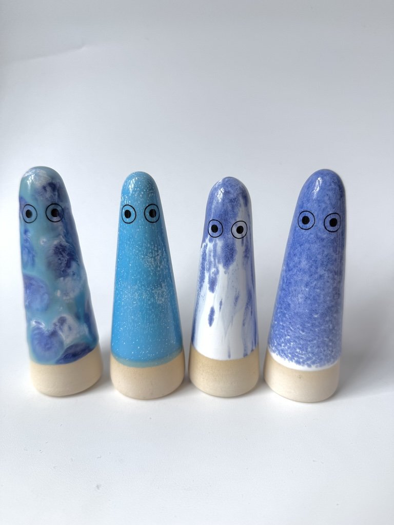 Ghost | Aqualife | Ceramic Figurine | by Studio Arhoj