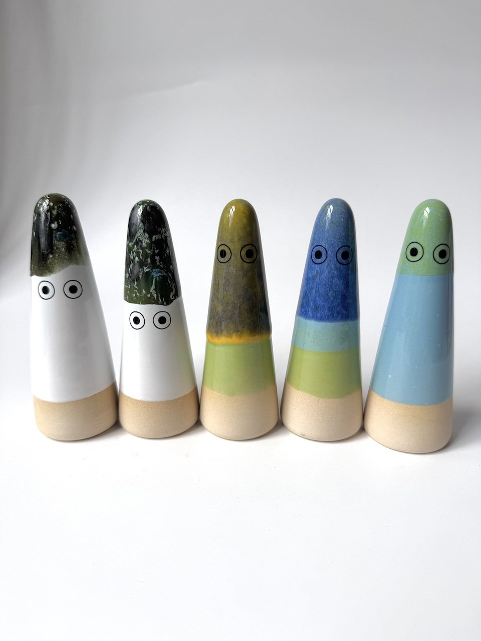Studio Arhoj Ghosts in Green Glazes | 5 Styles
