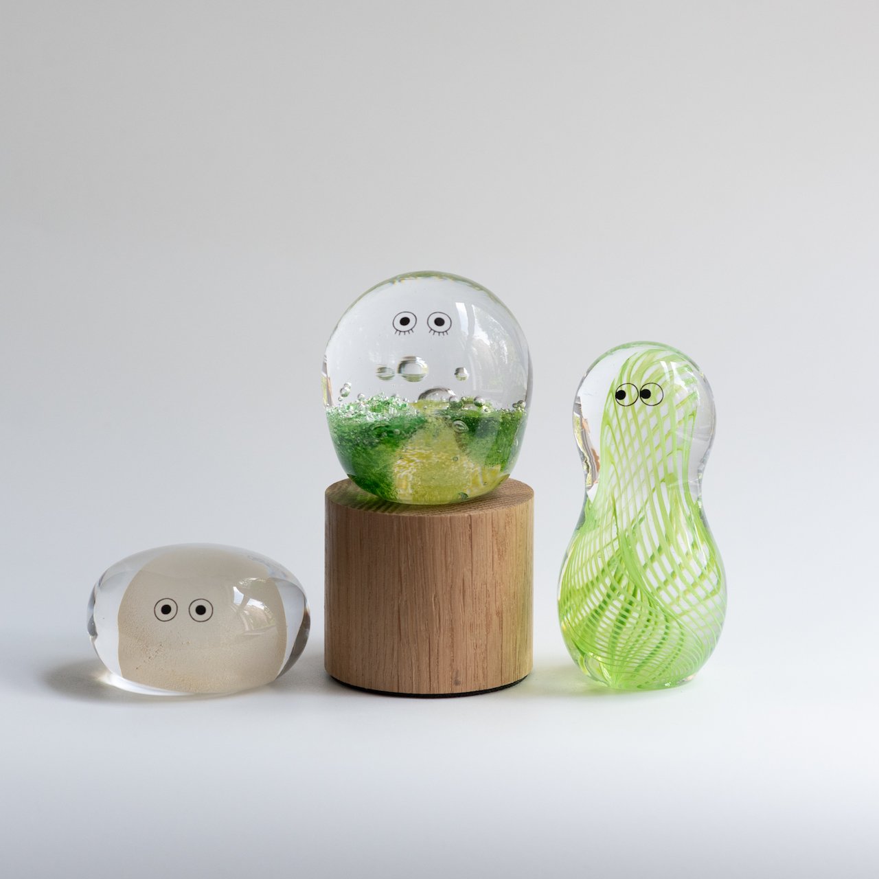 Crystal Blob | Harlow Pebble | handblown by Studio Arhoj - Lifestory