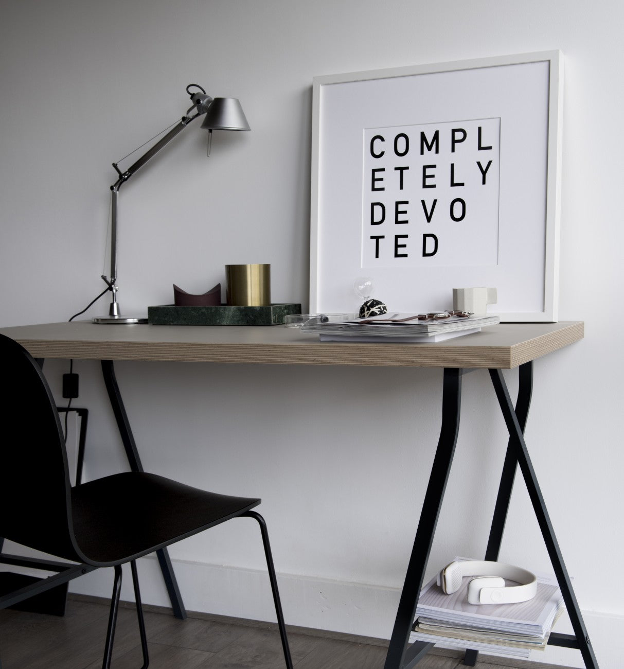 Completely Devoted print 30x30cm Unframed by SOOuK - Lifestory - SOOuK