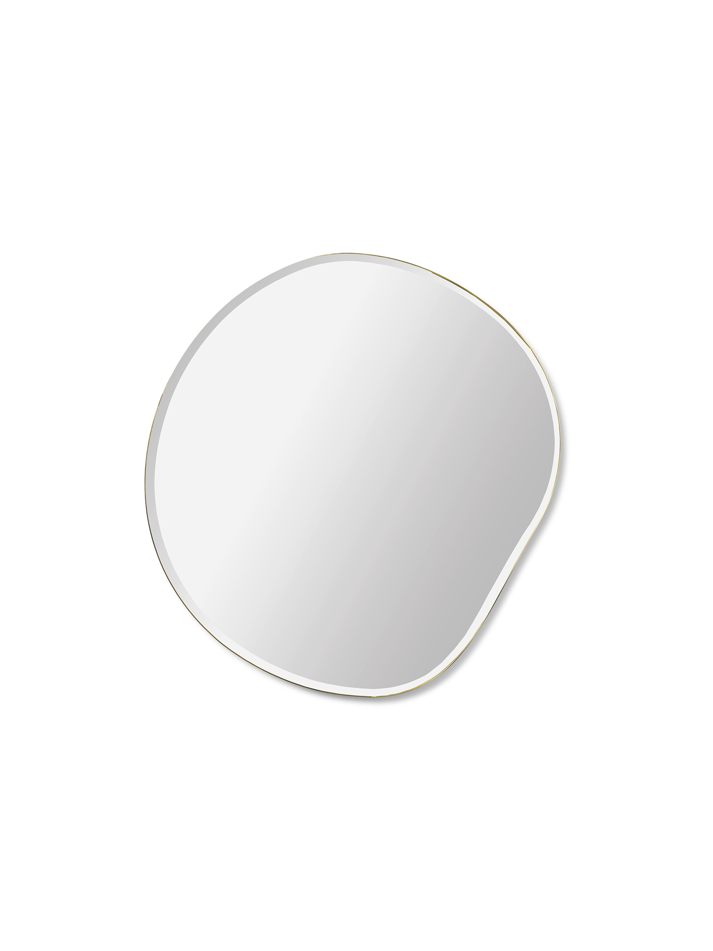 Pond Mirror | Wall Mirror | Brass | Small - Lifestory - ferm LIVING