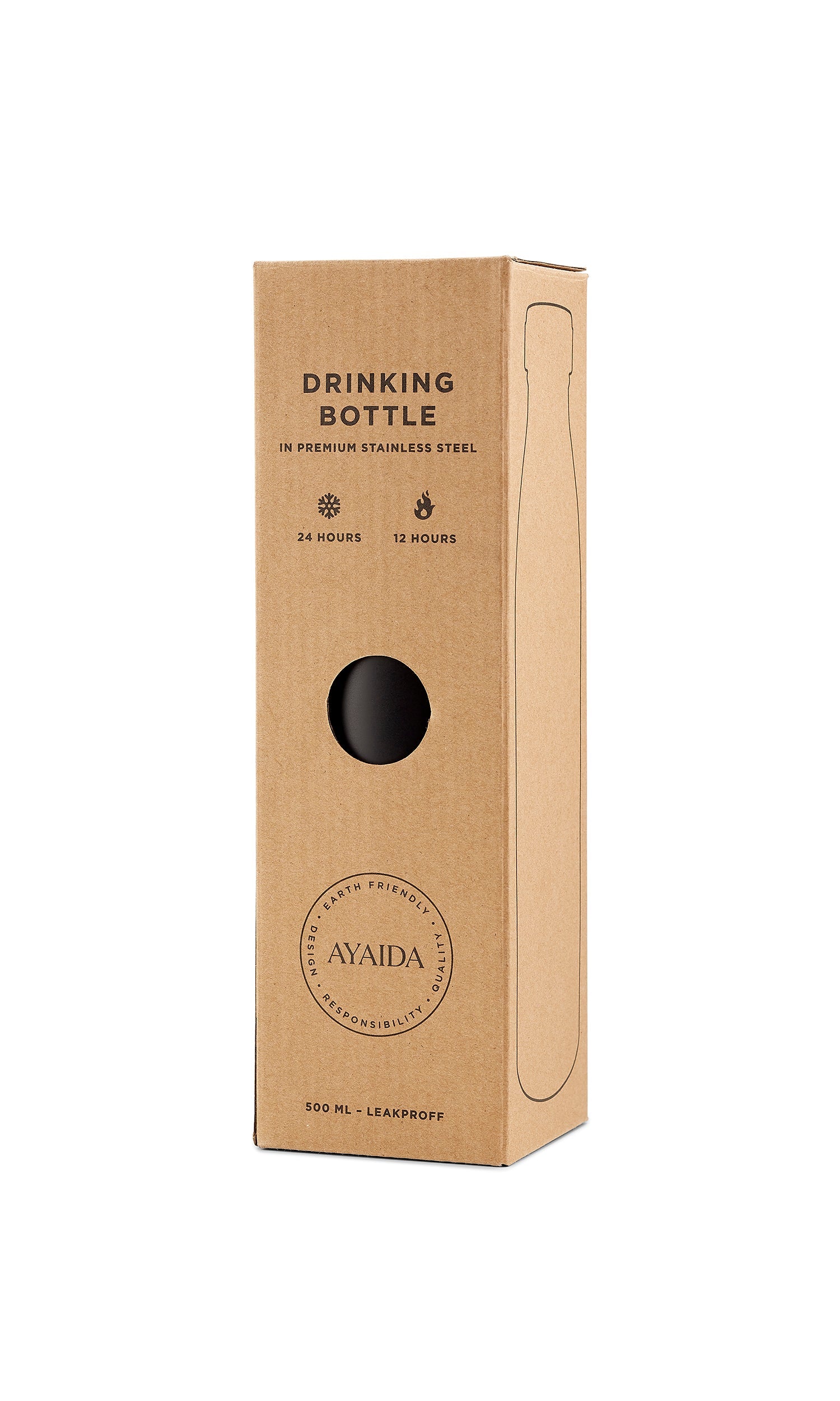 Aya & Ida Reusable bottle | 350ml | Hot or Cold | Mint Green | Sold at Lifestory