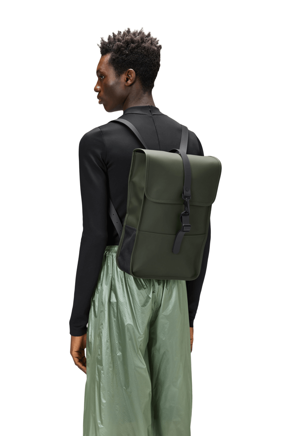 Mini Backpack | Green | Waterproof | by Rains - Lifestory