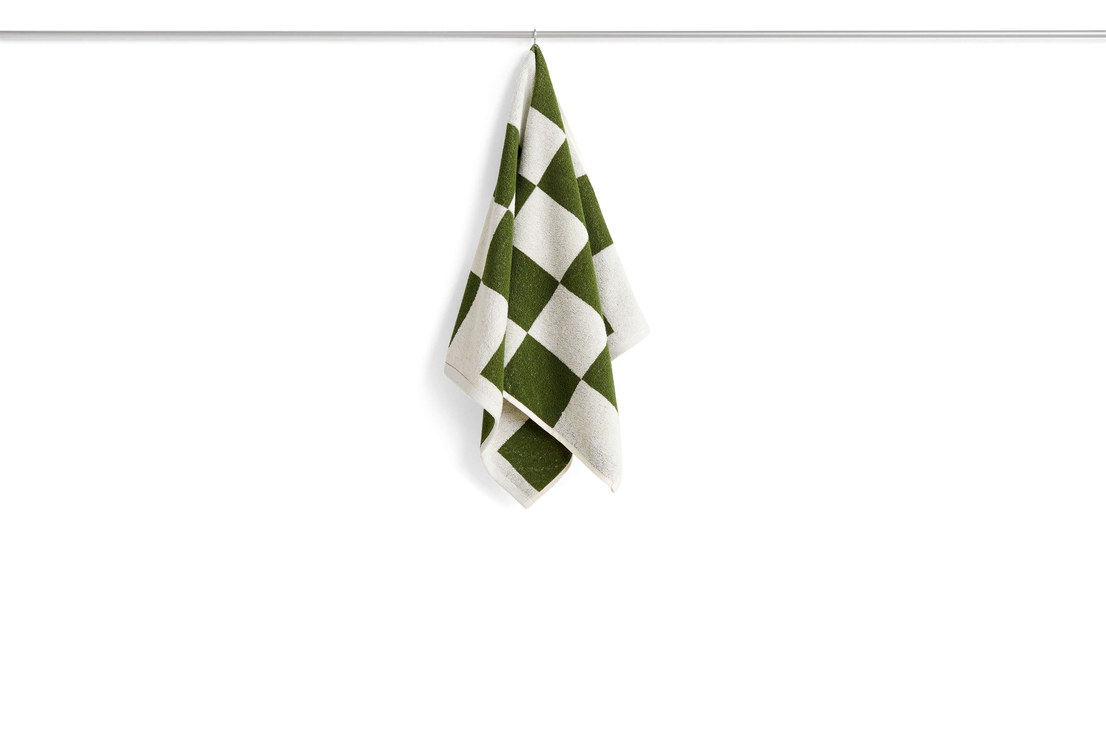 Check Hand Towel | Matcha | by HAY - Lifestory - HAY