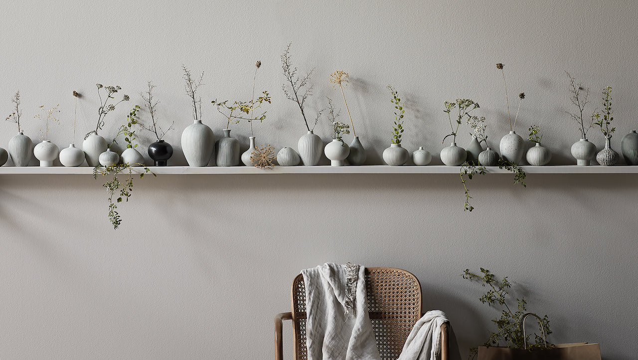 Ebba Vase | Medium | Light Sand | by Lindform - Lifestory - Lindform