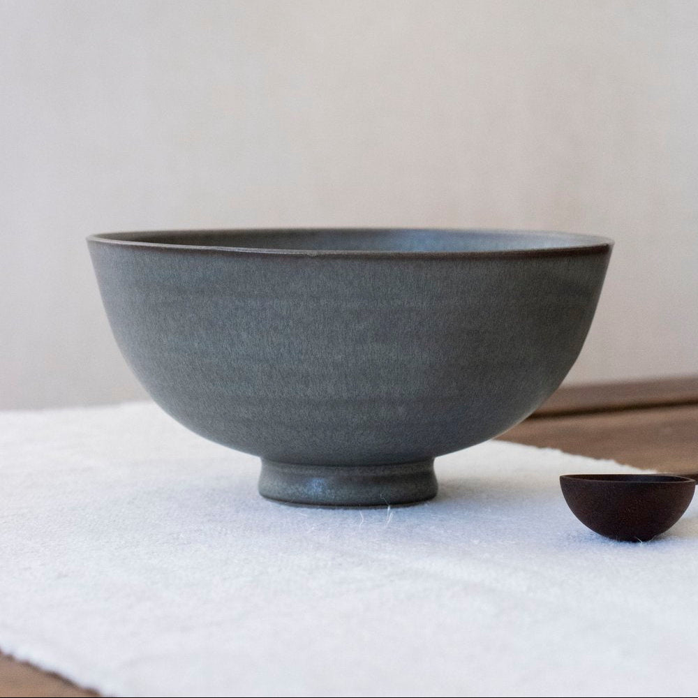Small Footed Bowl | Moss Green | by Borja Moronta - Lifestory - Borja Moronta