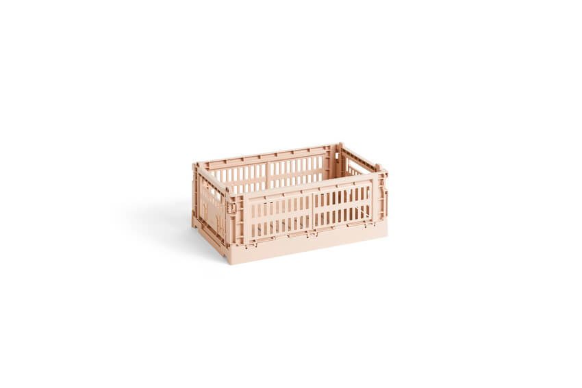 HAY Colour Crate Collapsible Small in Powder | Lifestory
