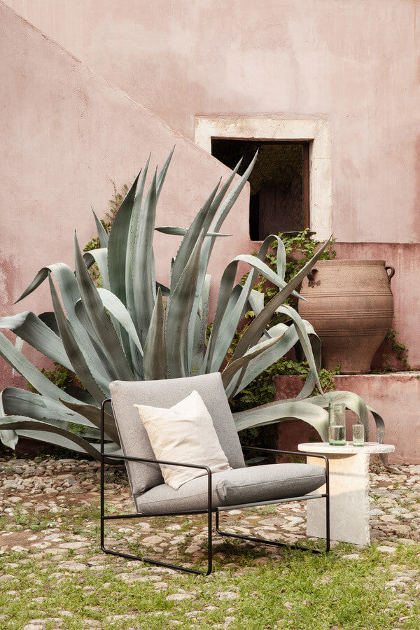 Desert 1-Seater Dolce | Black & Dark Sand | by ferm Living - Lifestory - ferm LIVING