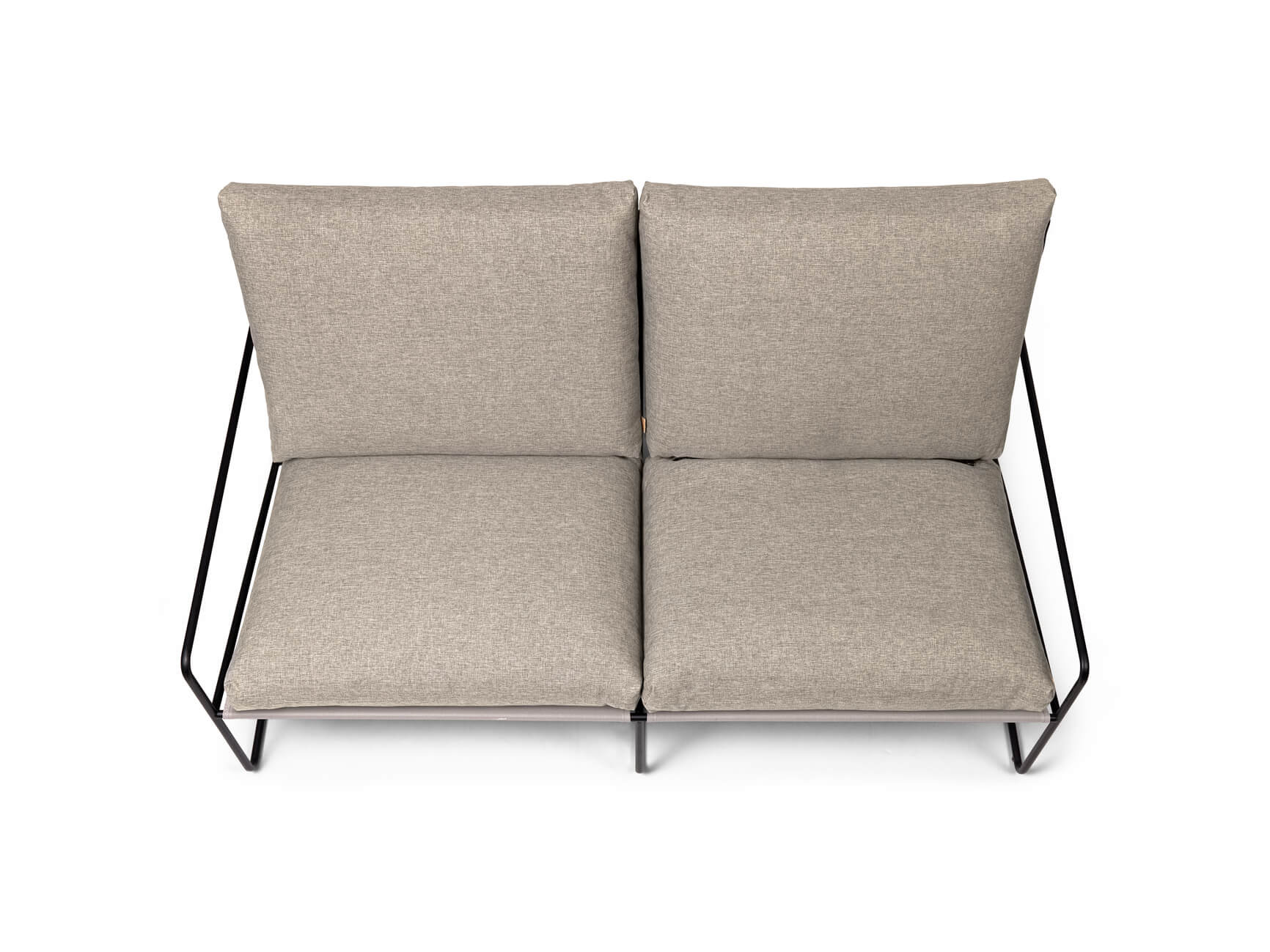 Desert 2-Seater Dolce | Black & Dark Sand | by ferm Living - Lifestory - ferm LIVING