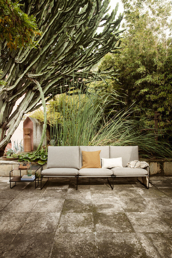 Desert 3-Seater Dolce Sofa | Black & Dark Sand | by ferm Living - Lifestory - ferm LIVING