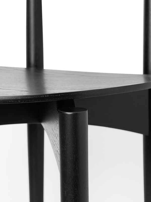 Herman Wooden Dining Chair | Black | by ferm Living - Lifestory - ferm LIVING