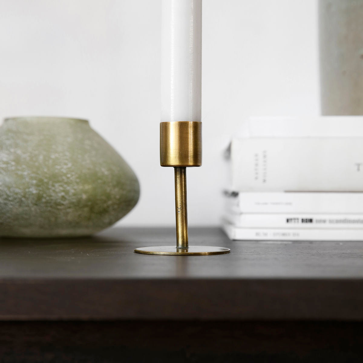 Candle Holder | Tiny | Anit | Antique Brass | by House Doctor - Lifestory