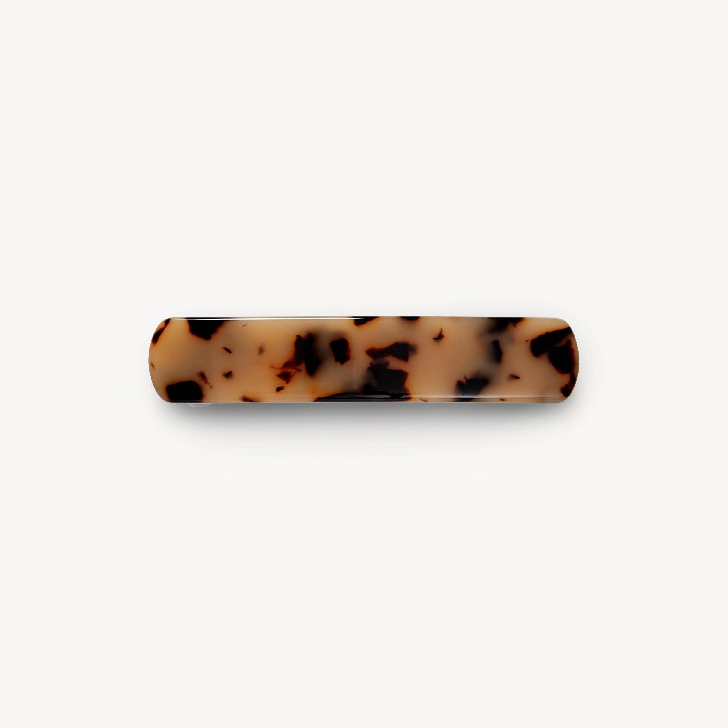 MACHETE No. 3 Heirloom Barrette in Blonde Tortoise Acetate - Lifestory