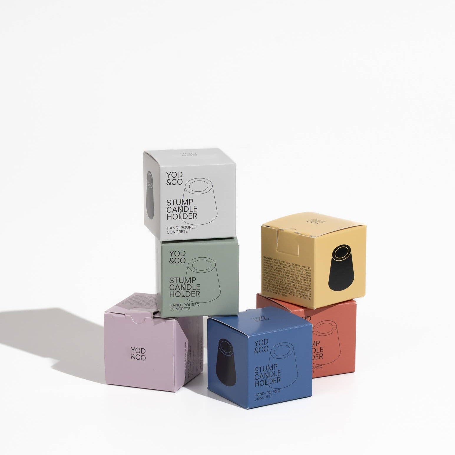 YOD&CO Stump Concrete Candle Holder - Lifestory