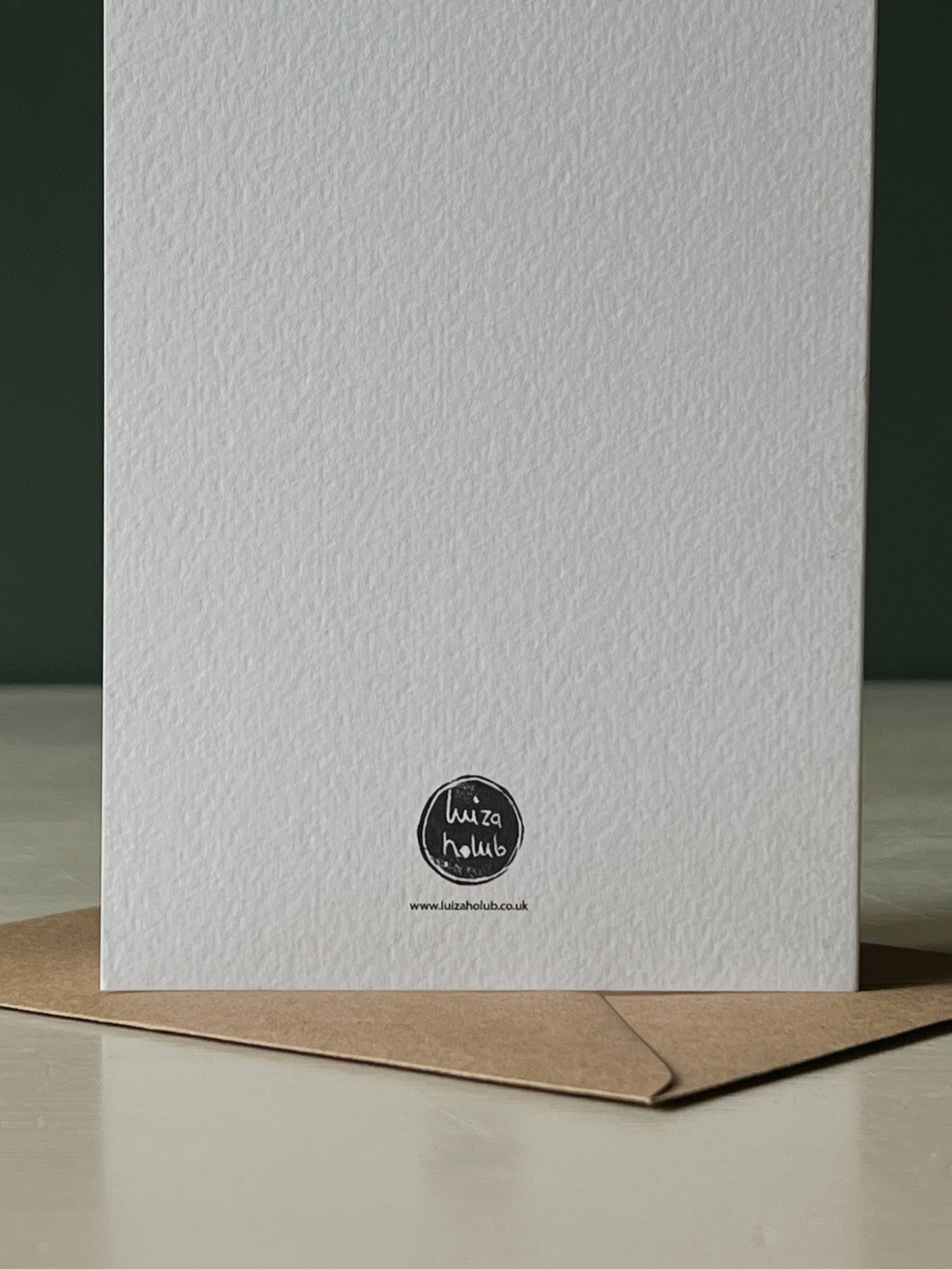 Red Teapot Card by Luiza Holub - Lifestory