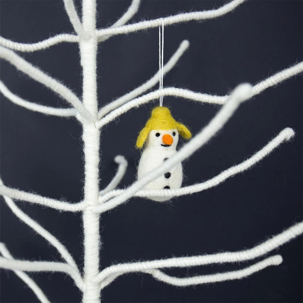 Noble White Fir Standing Tree Decoration 75cm