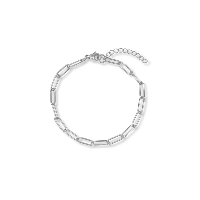 Cable Chain Bracelet in Gold or Silver by A Weathered Penny - Lifestory