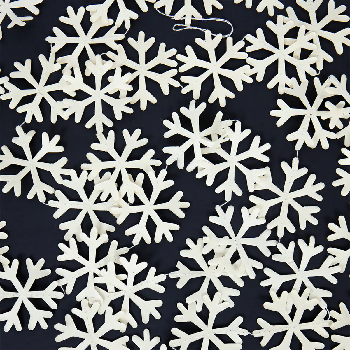 Snow Hanging Lokta Paper Garland 250cm - Lifestory