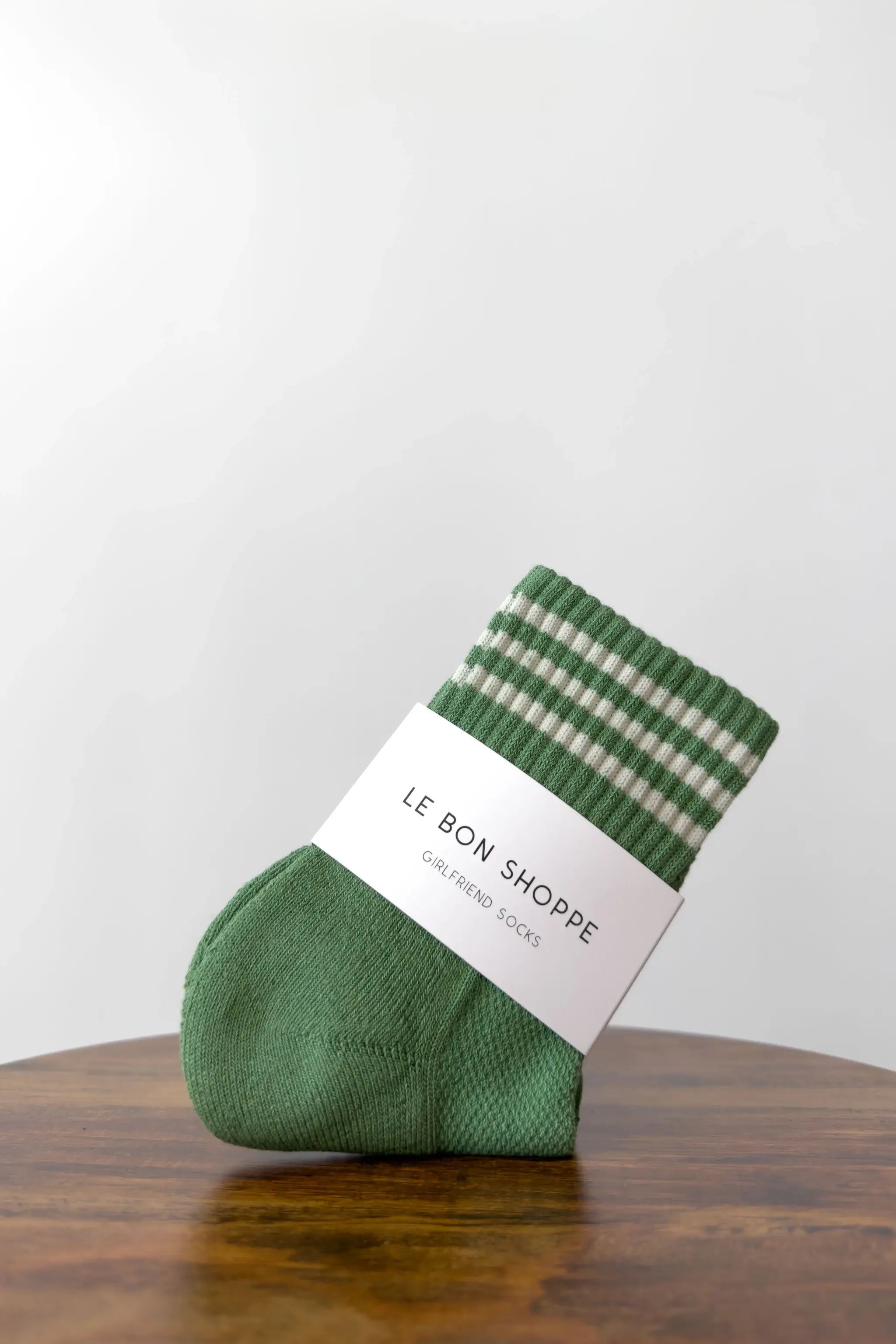 Le Bon Shoppe Girlfriend Socks in Avocado