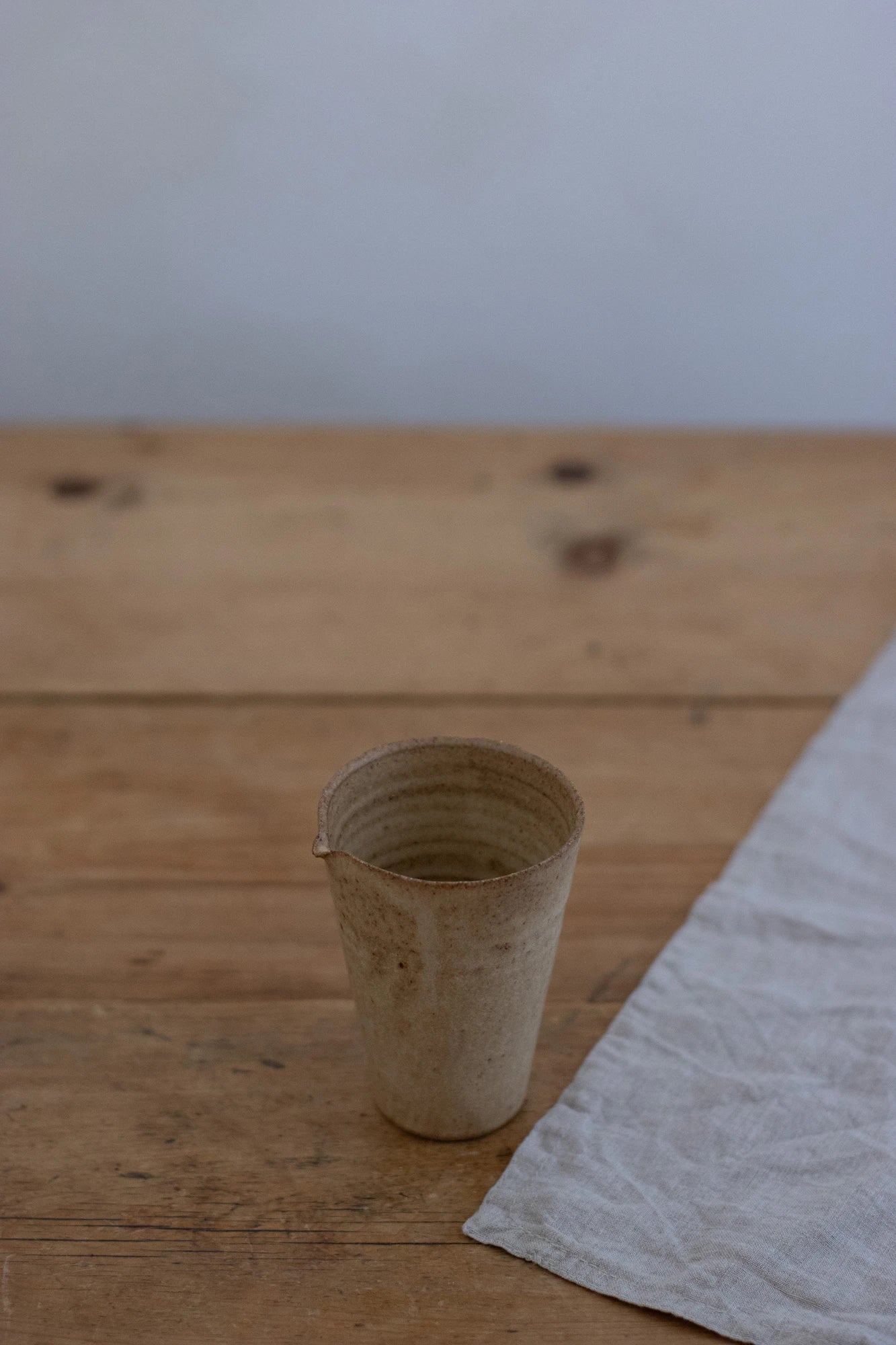 Pourer in Hay Glaze by Blanc Ceramics - Lifestory