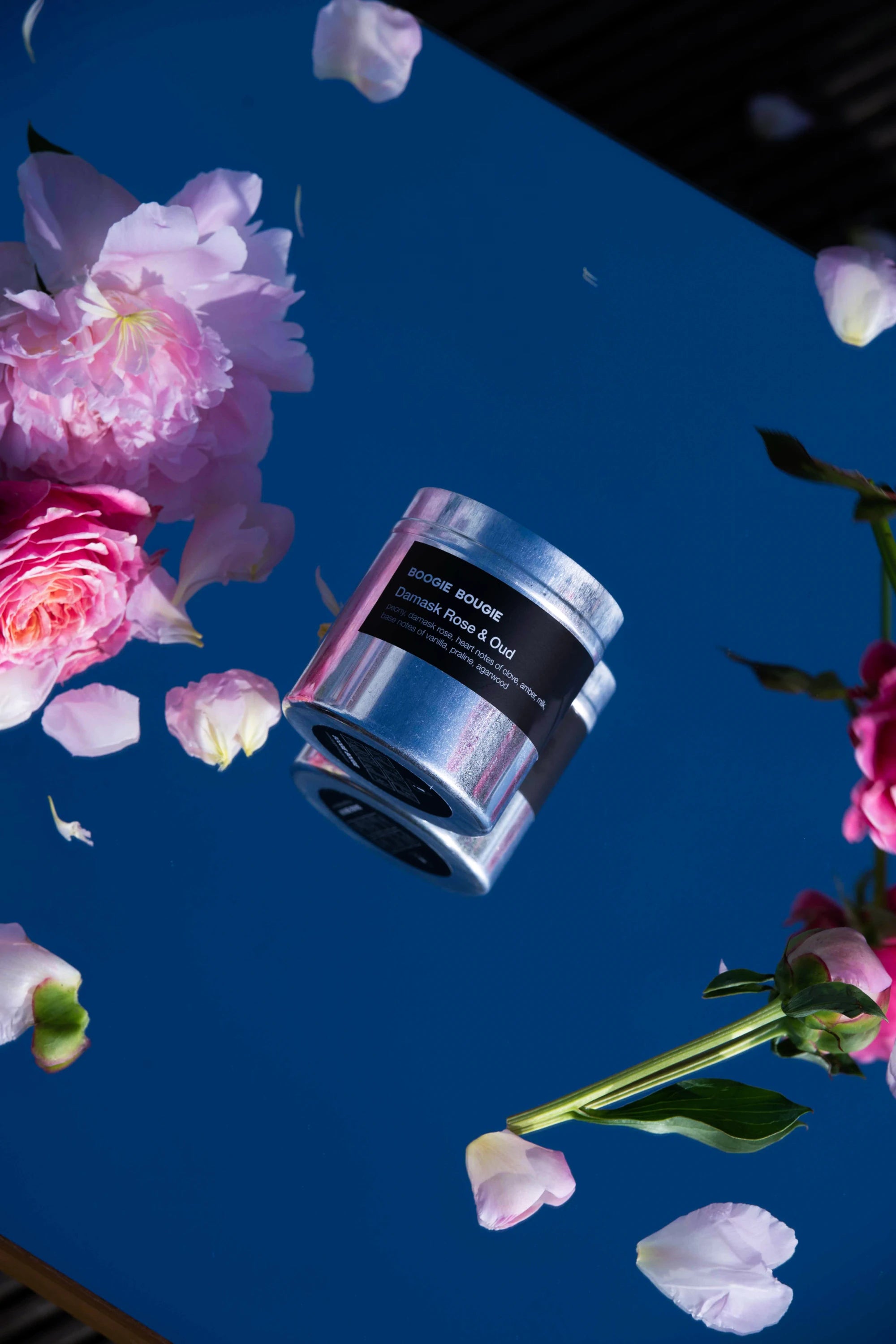 Boogie Bougie Damask Rose & Oud 250g Scented Soy Wax Candle - Lifestory