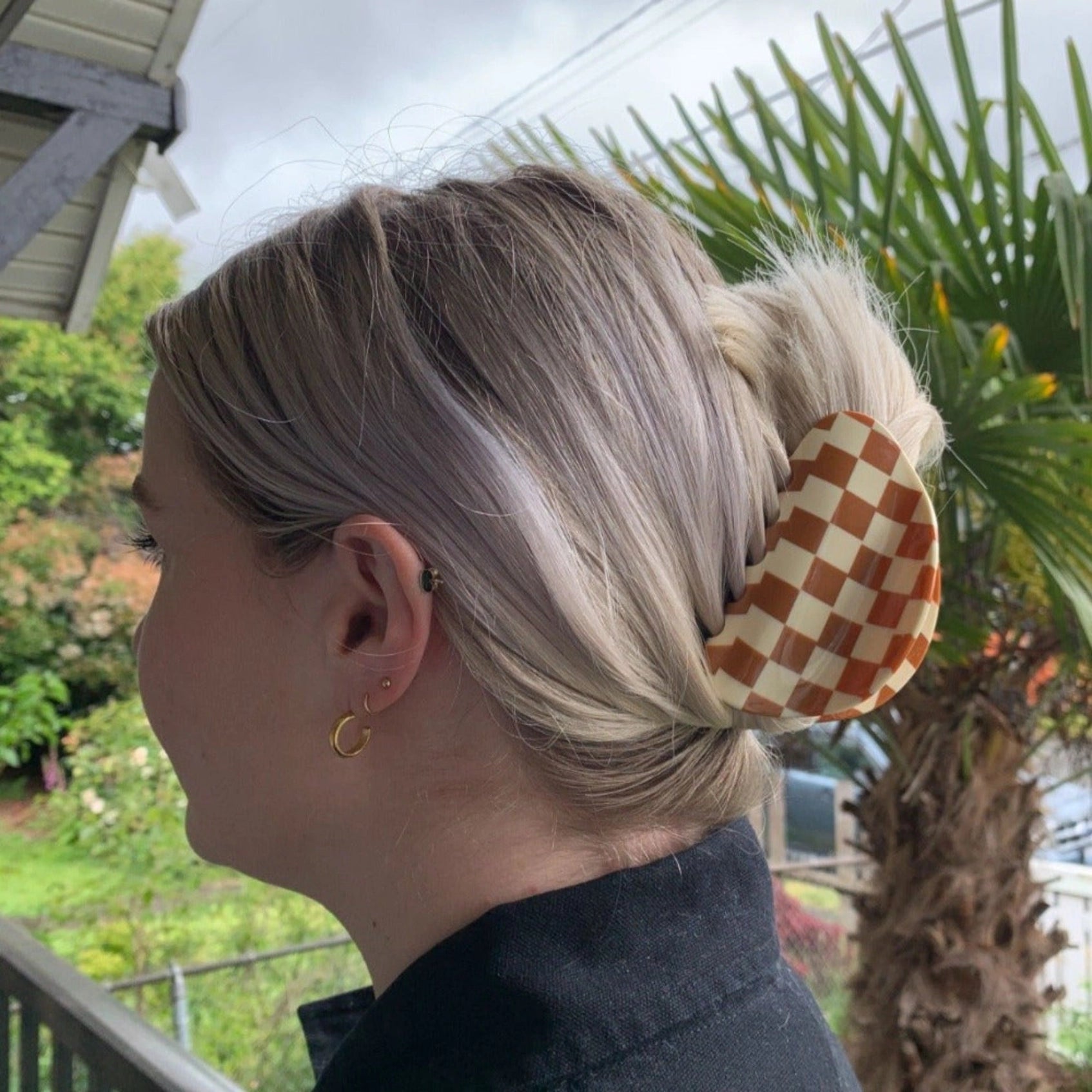 CHUNKS Checker Hair Claw in Various Colours - Lifestory