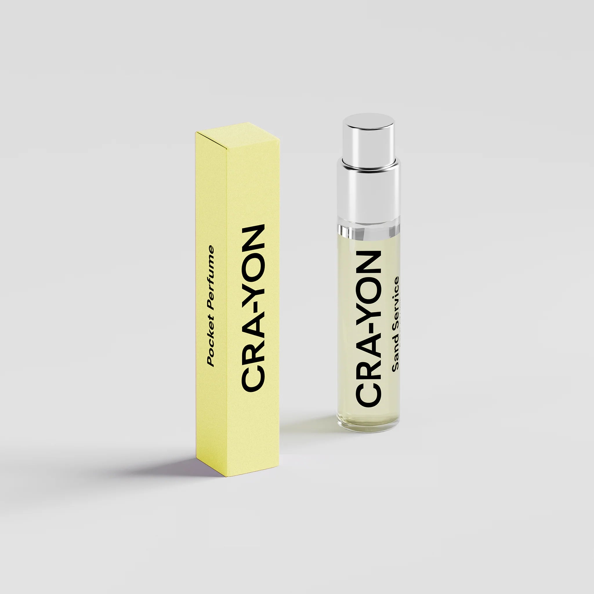 CRA-YON Sand Service Pocket Perfume bottle and packaging