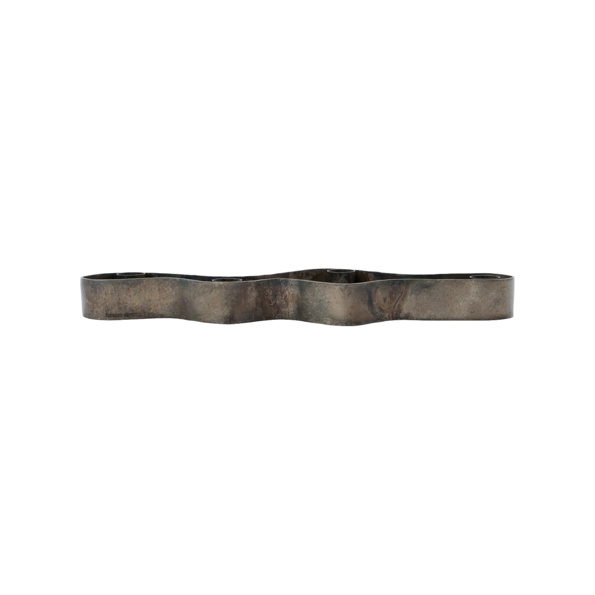 House Doctor Flood Candle Holder in Antique Brown - Lifestory