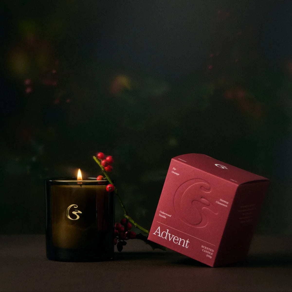 Cedar Home Fragrance 'Advent' 200g Scented Jar Candle - Lifestory