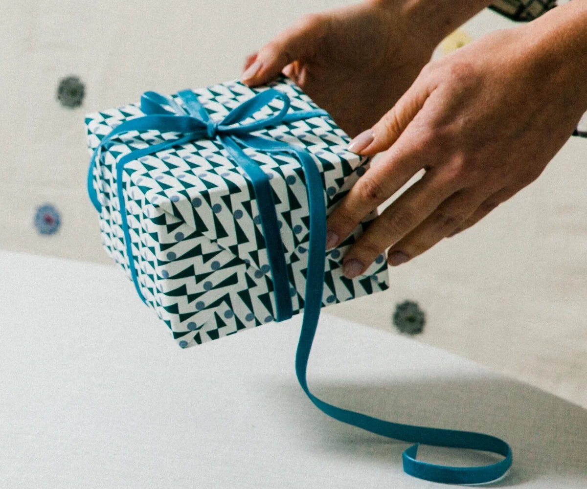 Gift wrapping service available for your presents