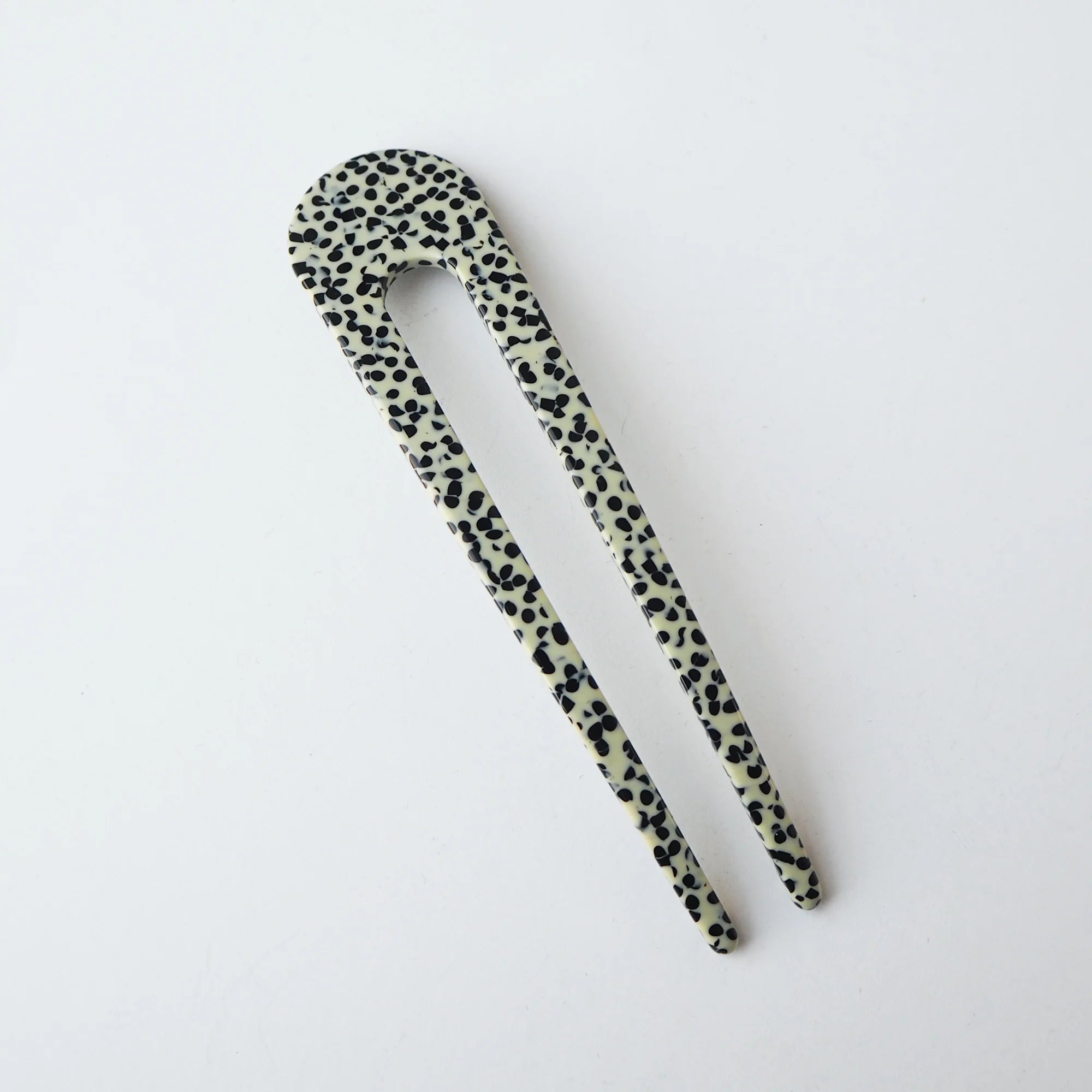 Marble Terrazzo French Hair Pin by Custom Made
