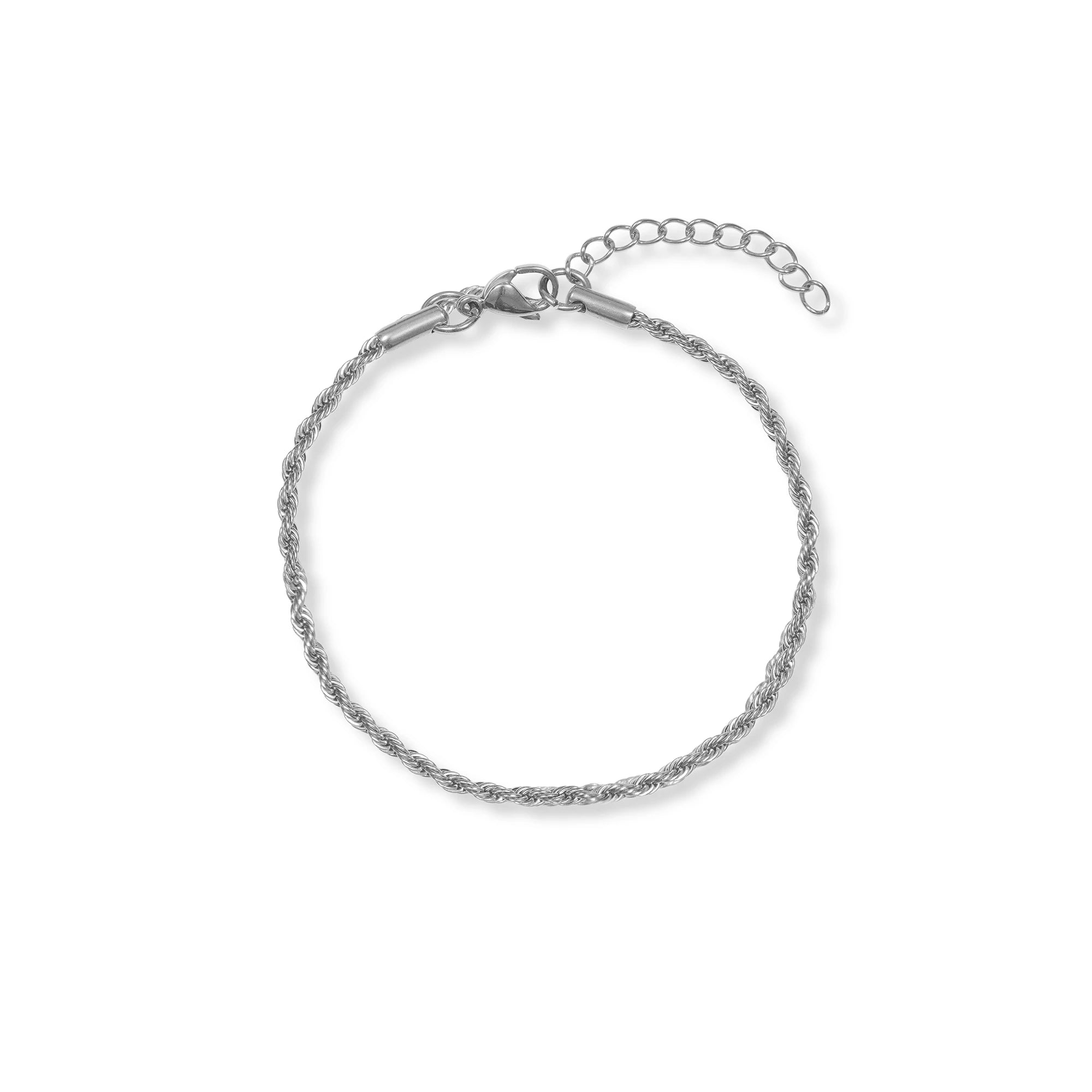 Delicate Rope Bracelet in Gold or Silver by A Weathered Penny - Lifestory