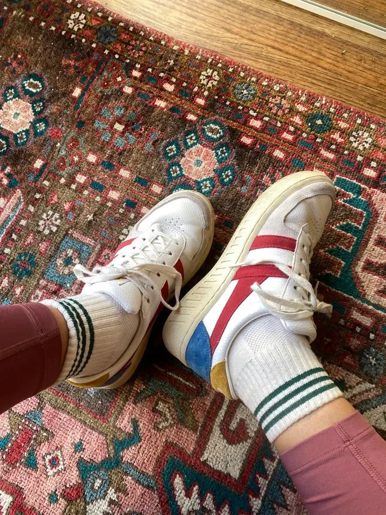Le Bon Shoppe Girlfriend Socks in Egret