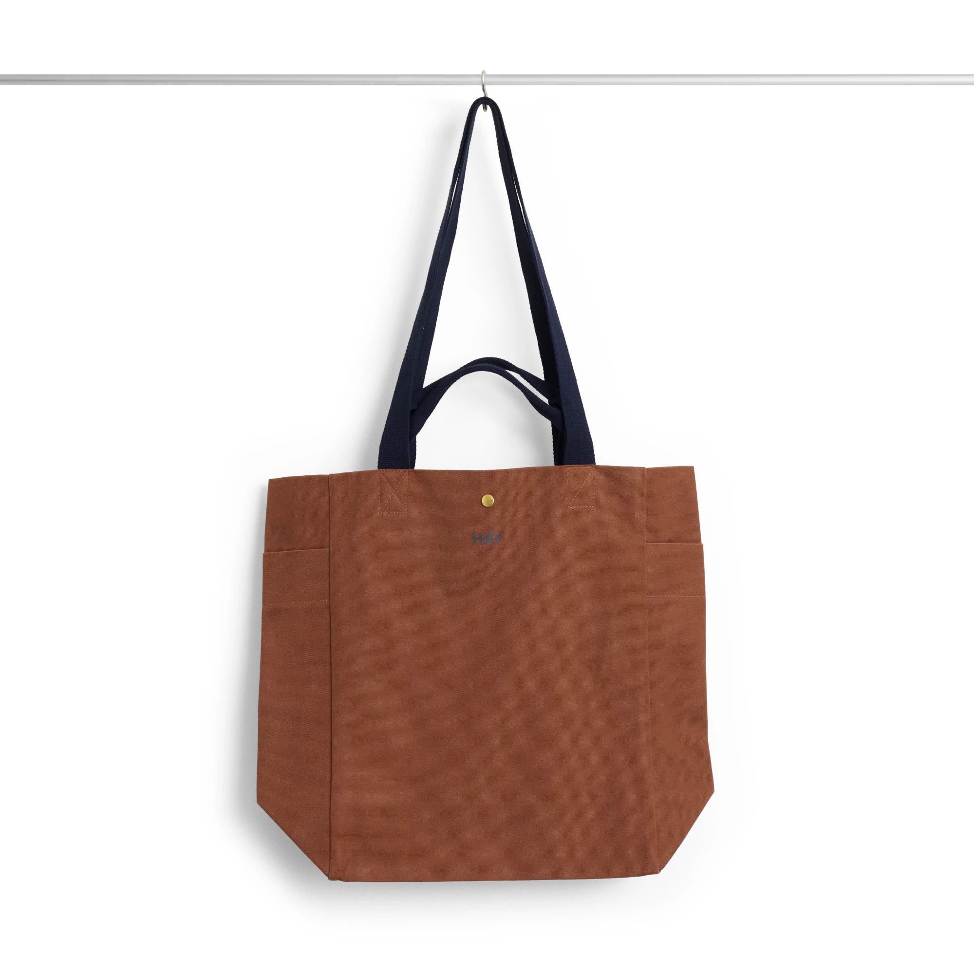HAY Organic Cotton Everyday Tote Bag - Medium with Popper - Lifestory