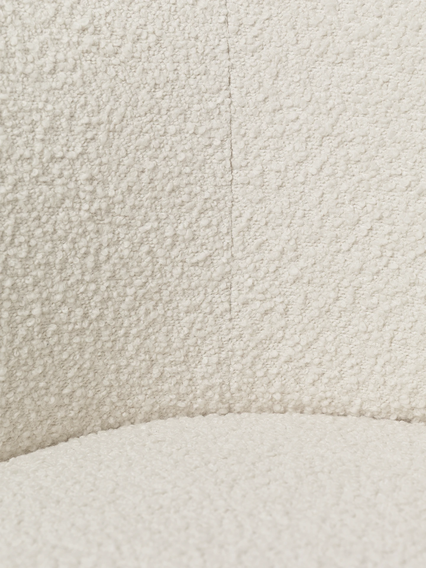 Ferm Living Rico 3-Seater Sofa in Off White Nordic Boucle Swatch