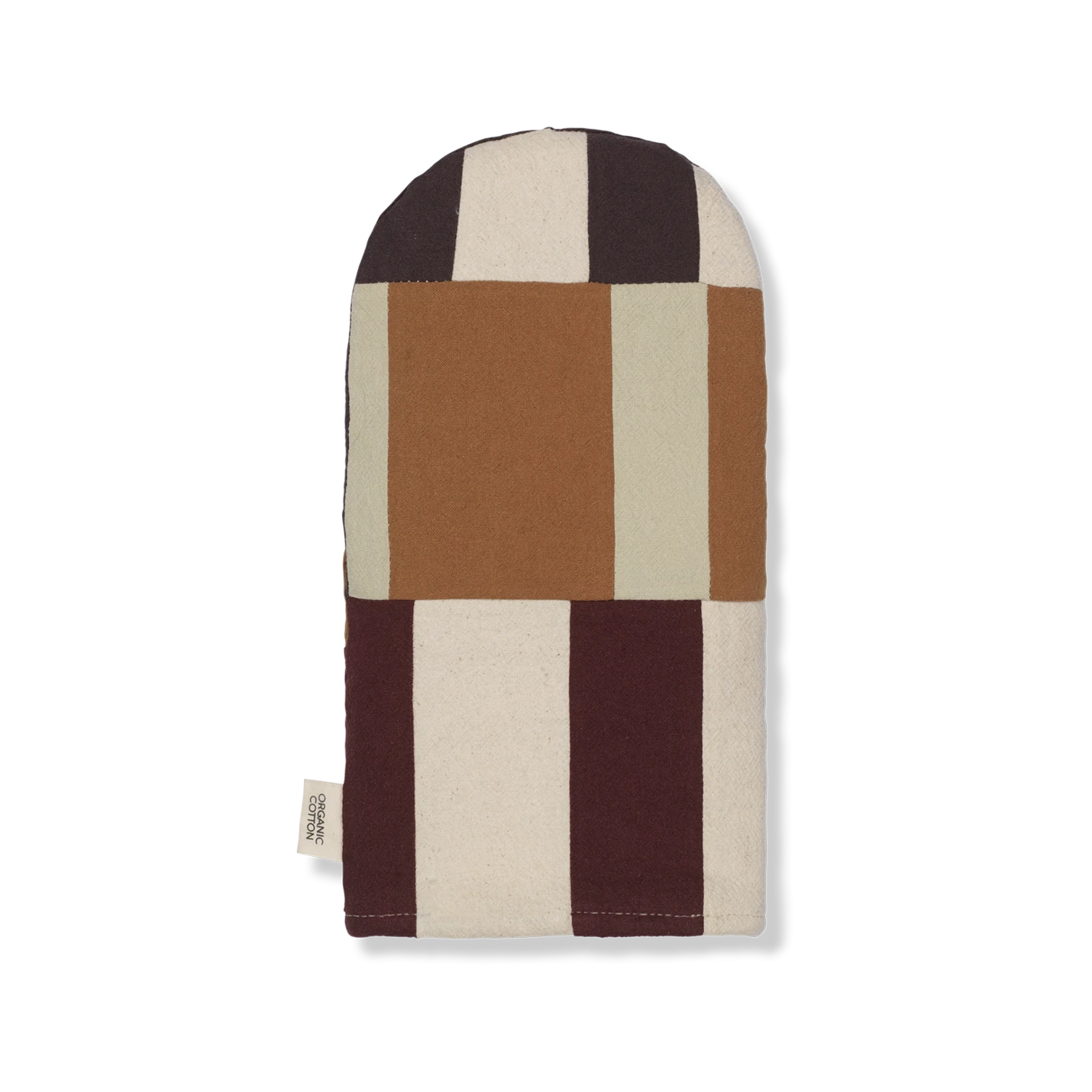 Ferm Living 'Section' Oven Mitt in Patchwork Cotton - Lifestory