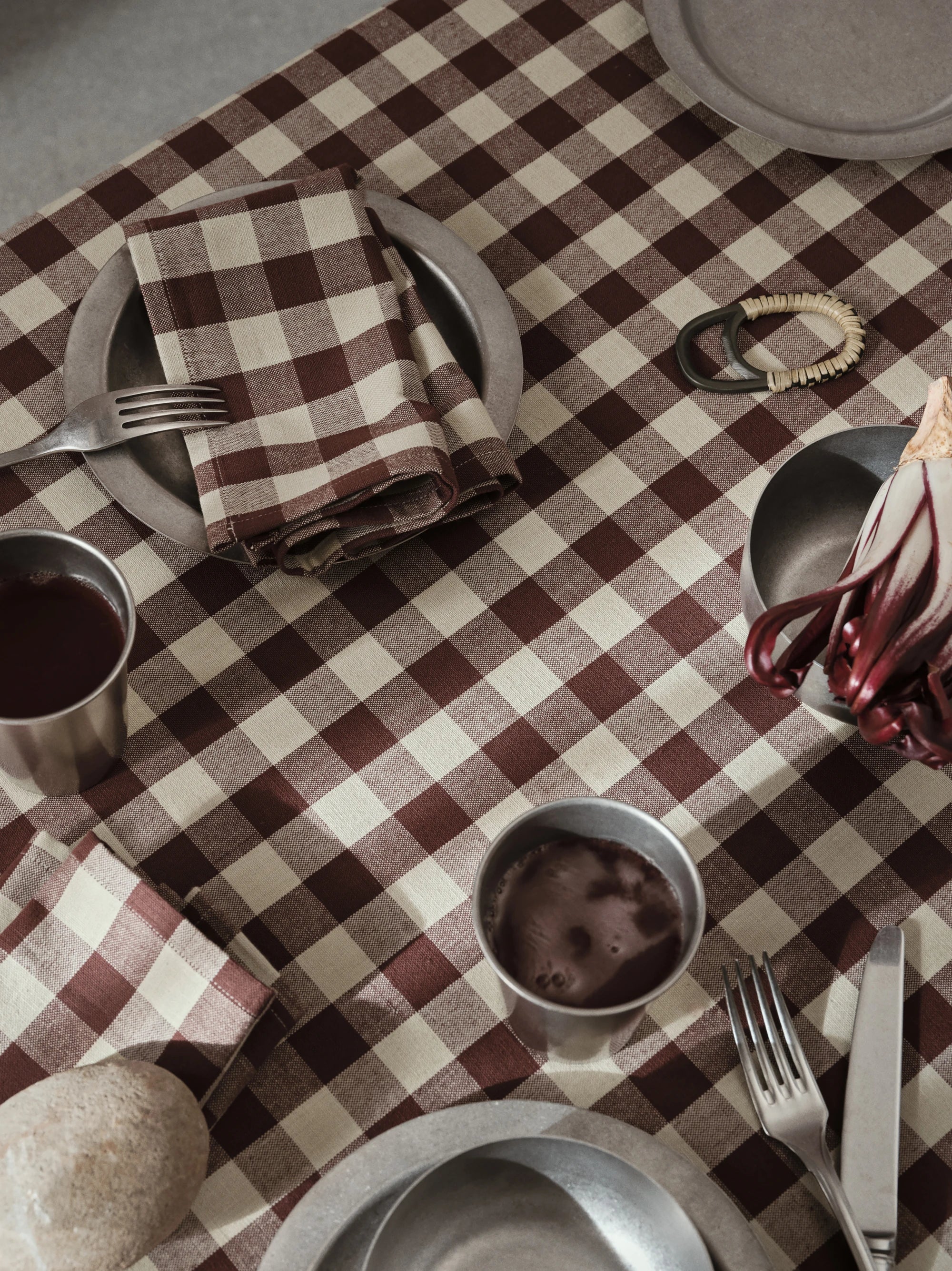 Ferm Living Tumbled Cup in Stainless Steel