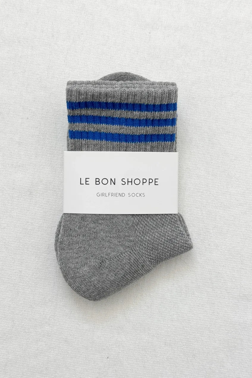 Le Bon Shoppe Girlfriend Socks in Grey