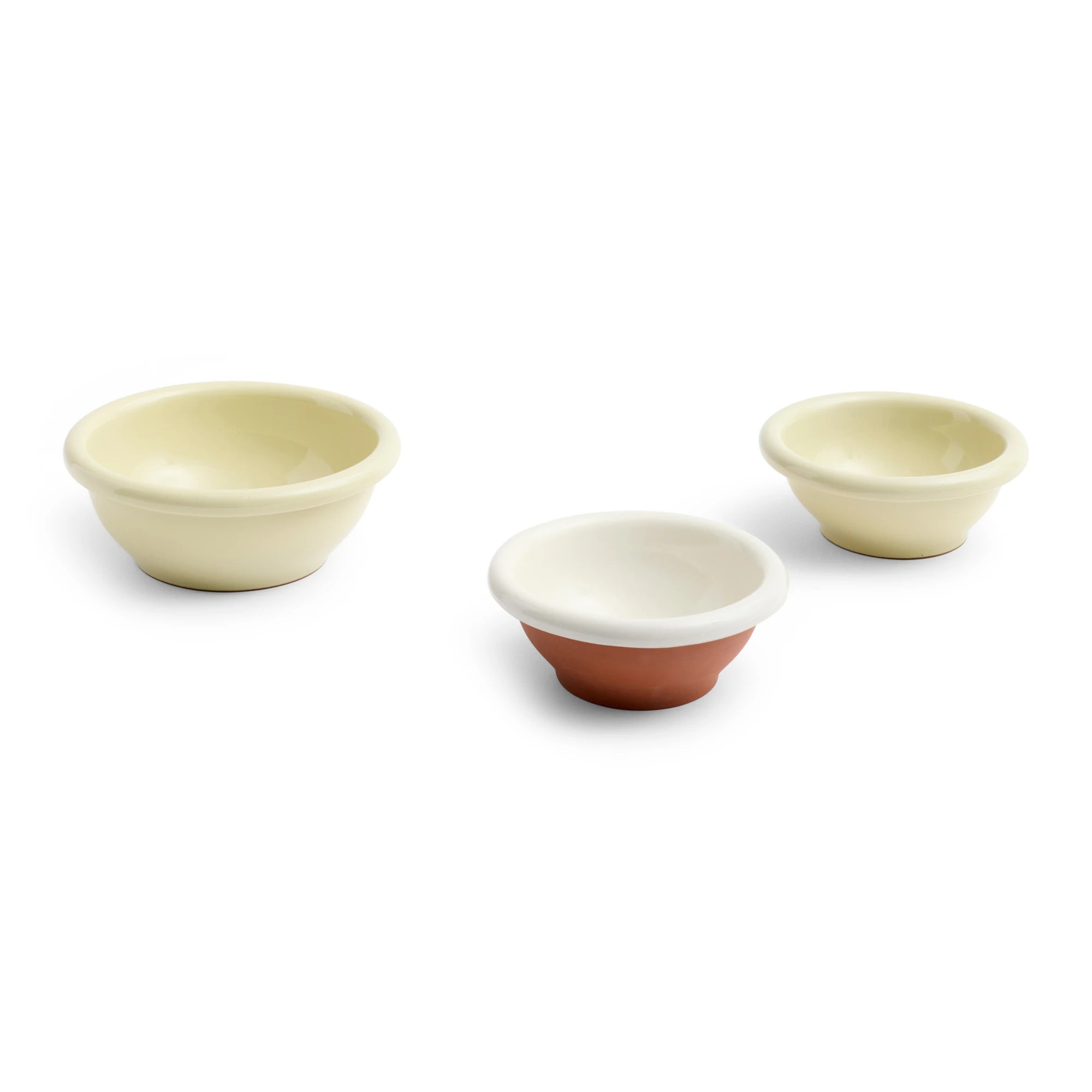 HAY Barro Salad Bowl Large in Pistachio Glazed Terracotta - Lifestory