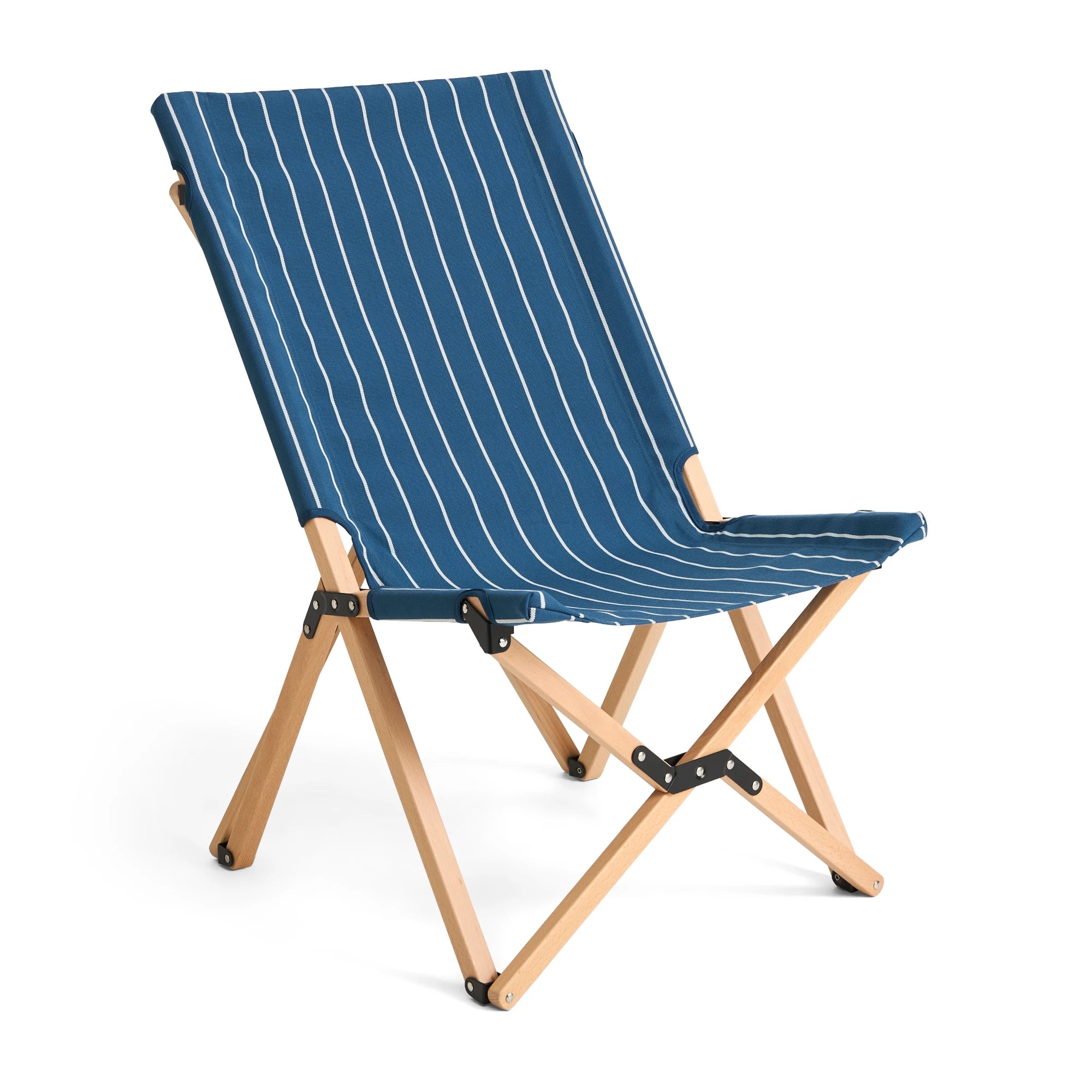 HAY Outdoor Market Folding Chair in Beech & Recycled Poly - Lifestory