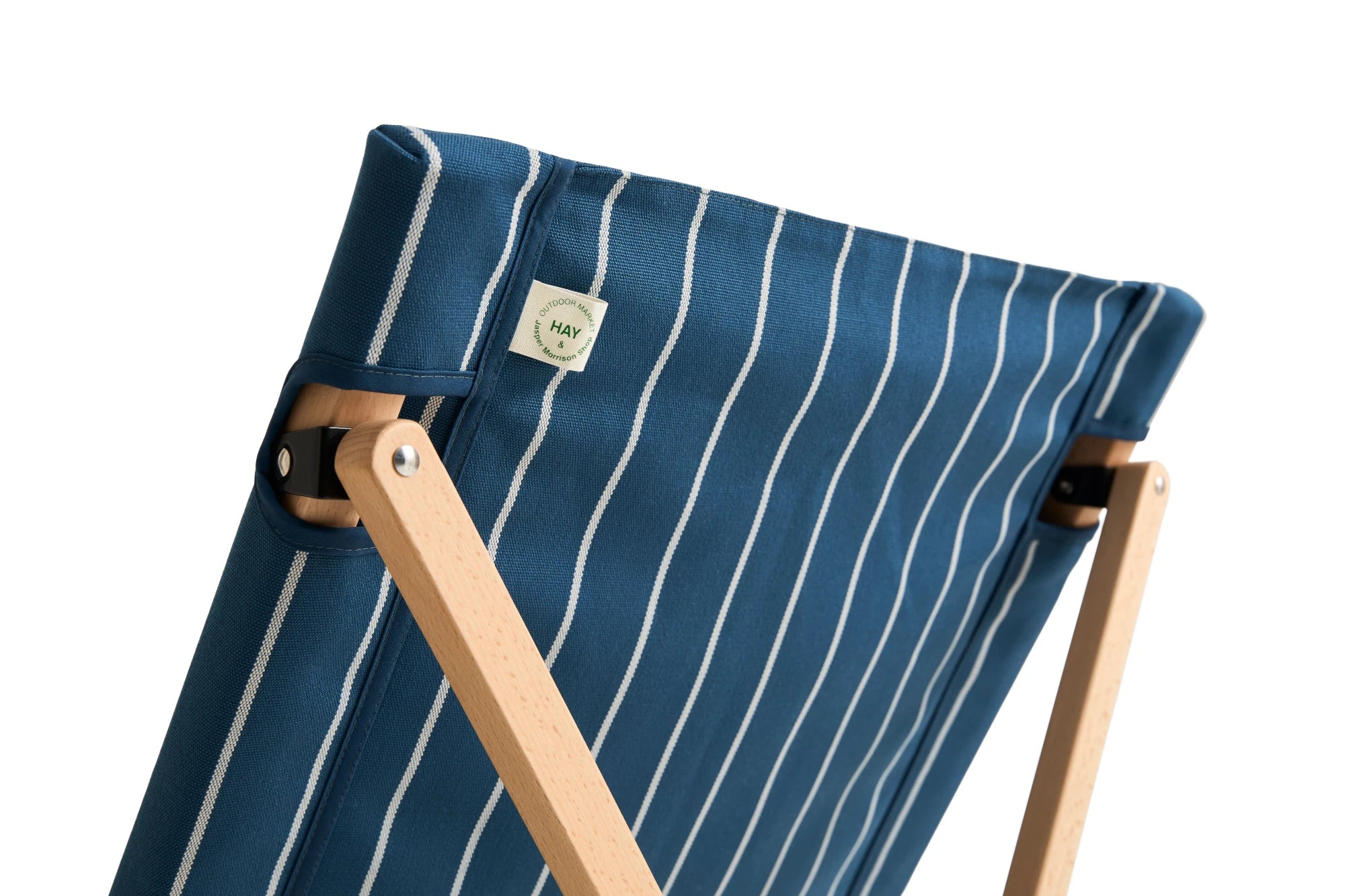 HAY Outdoor Market Folding Chair in Beech & Recycled Poly - Lifestory